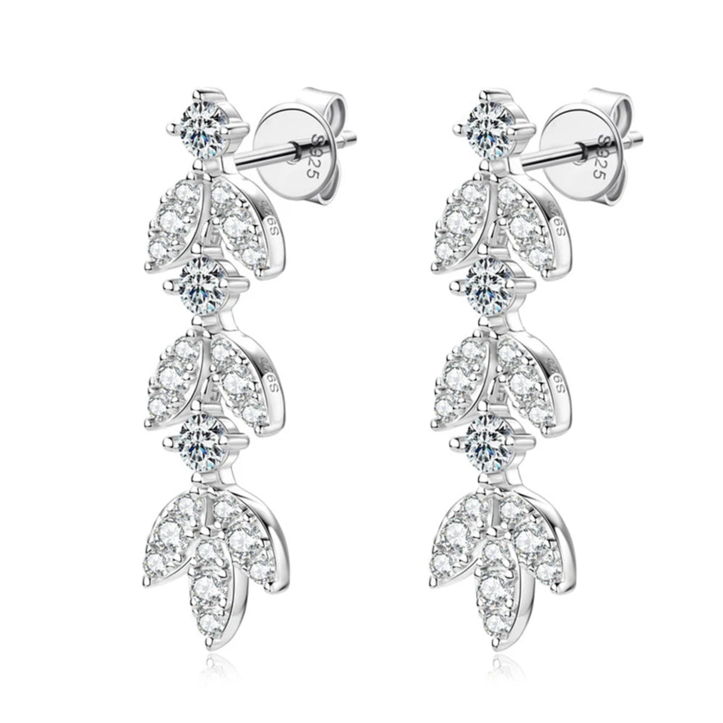 Alexis Moissanite Drop Earrings