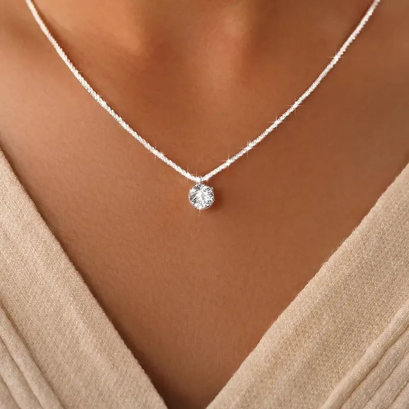 Ever Moissanite Diamond Necklace