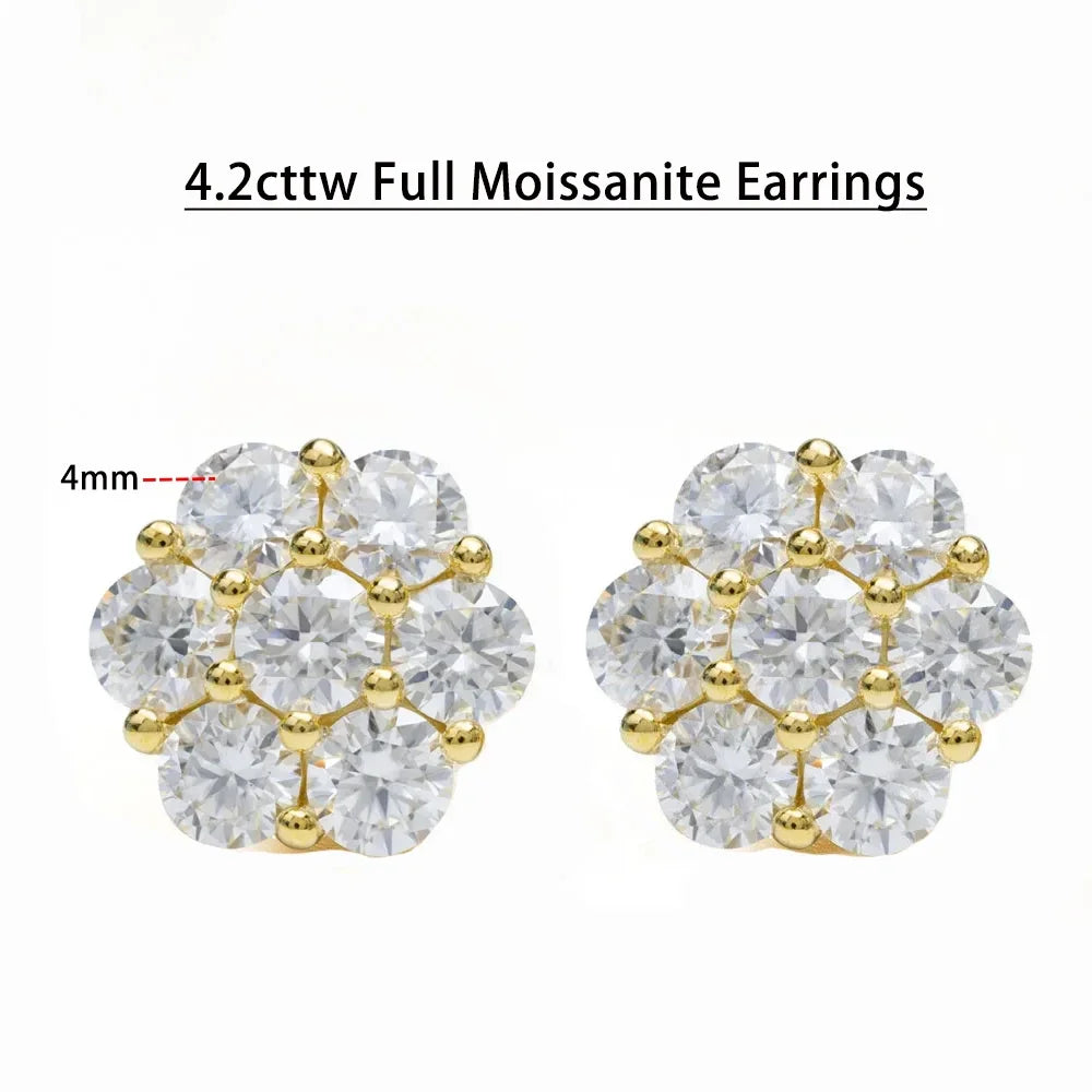 Riley Moissanite Earrings