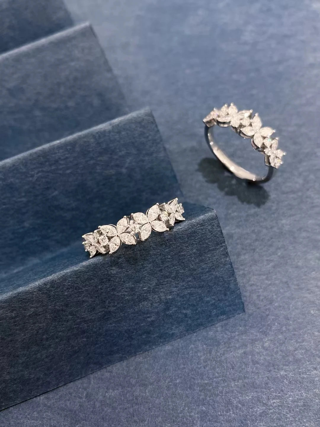 Evelyn Lab-Grow Diamond Horseeye Ring