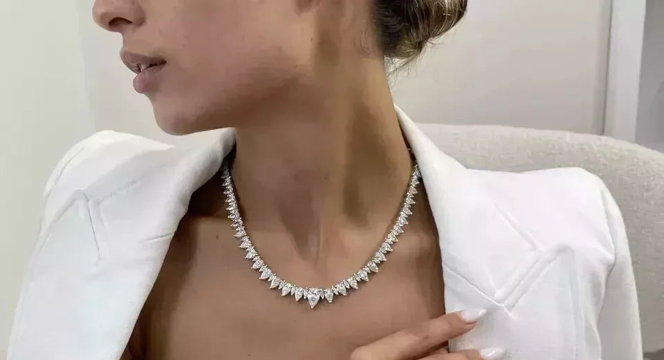 Amira Tennis Lab-Grown Diamond Necklace