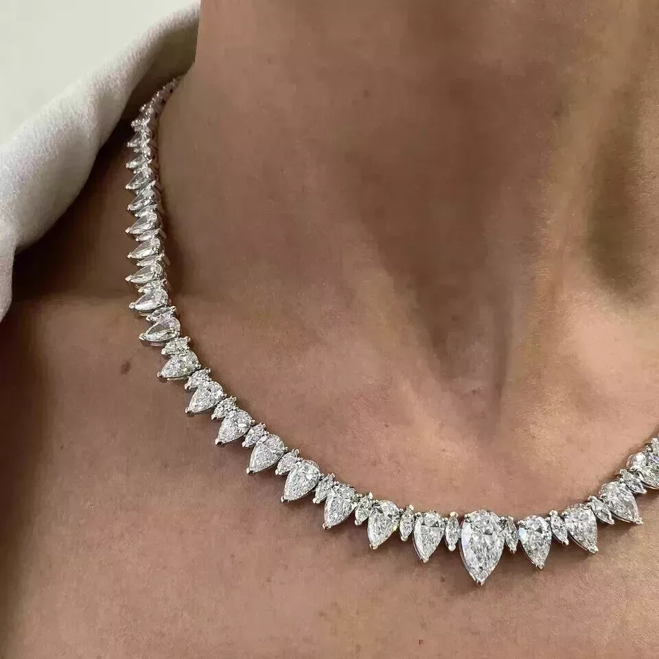 Amira Tennis Lab-Grown Diamond Necklace