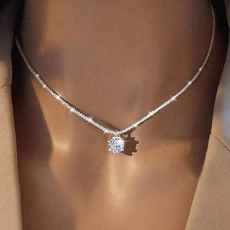 Ever Moissanite Diamond Necklace