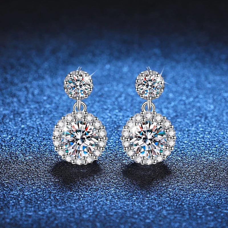 Lamis Moissanite Earrings