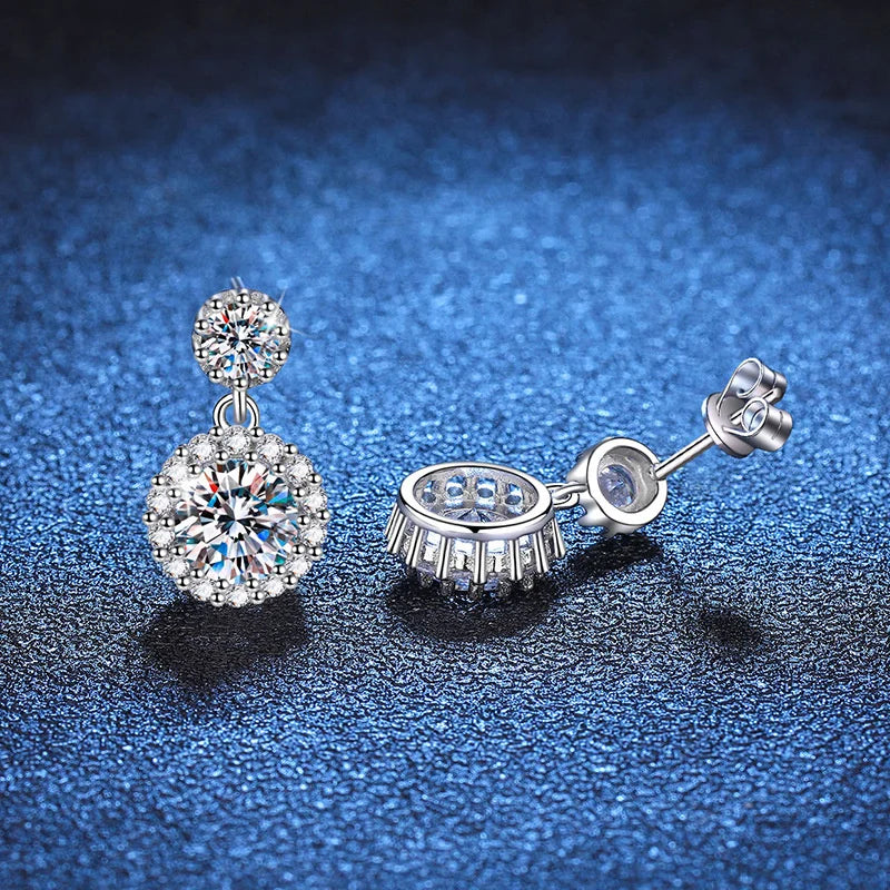 Lamis Moissanite Earrings