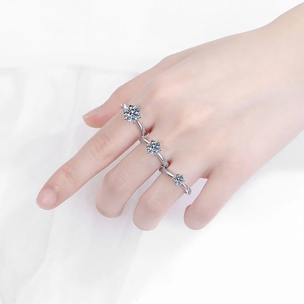 Ariana Solitaire Moissanite Ring
