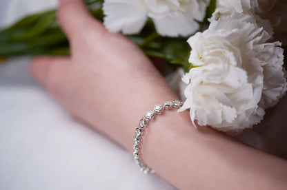 Sienna Moissanite Bubble Bracelet