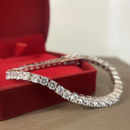 Cassandra Moissanite Tennis Bracelet