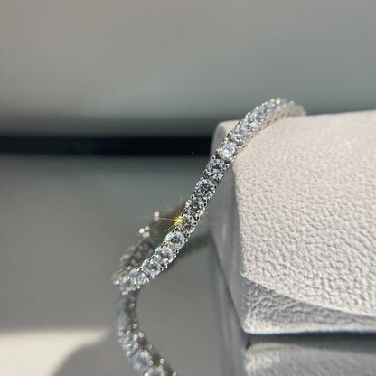 Cassandra Moissanite Tennis Bracelet