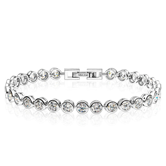 Sienna Moissanite Bubble Bracelet