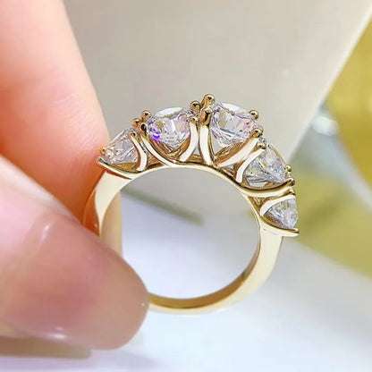 Arabella Moissanite Diamond Ring