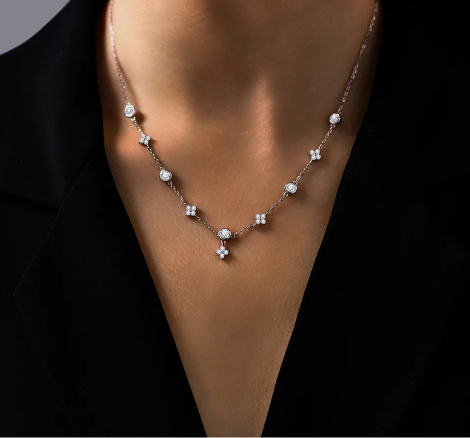 Wren Moissanite Necklace