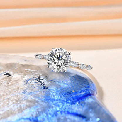 Amelia Moissanite Ring