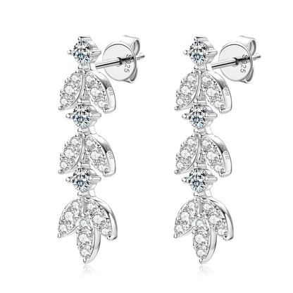 Alexis Moissanite Drop Earrings