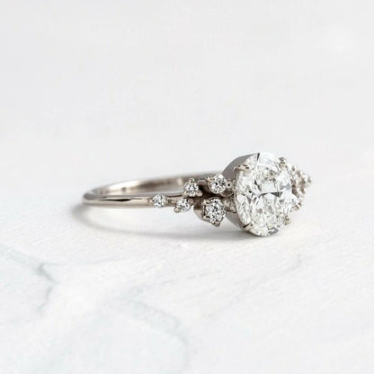 Florence Oval Cut Lab-Grown Diamond Ring