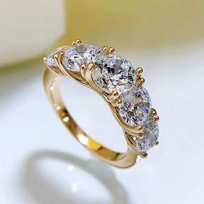 Arabella Moissanite Diamond Ring
