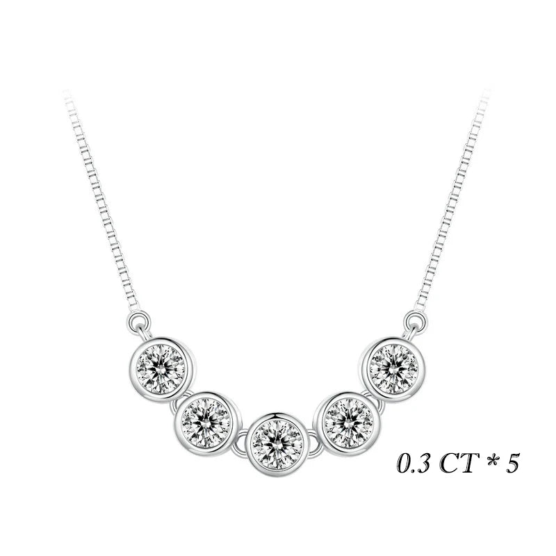 Aspen Moissanite Necklace