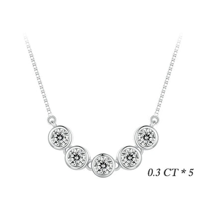 Aspen Moissanite Necklace