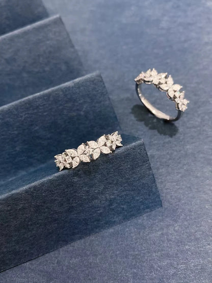 Evelyn Lab-Grow Diamond Horseeye Ring