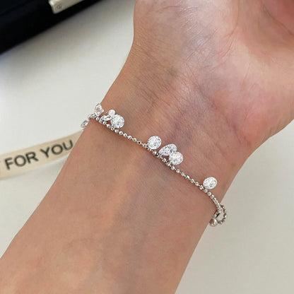 طقم سوار وقلادة باهاتي من الألماس عالي الكربون 