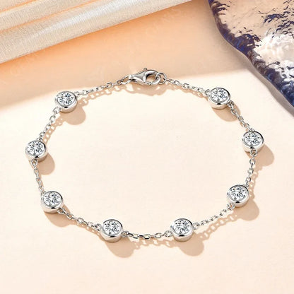 Luna Moissanite Bracelet