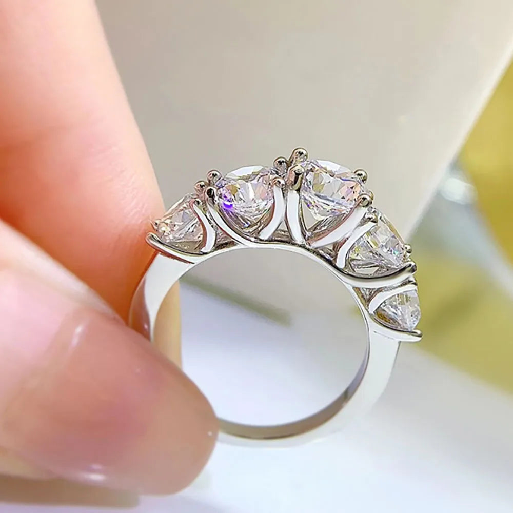 Arabella Moissanite Diamond Ring