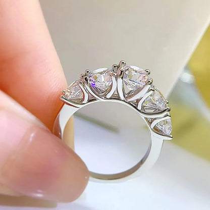 Arabella Moissanite Diamond Ring