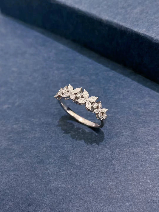 Evelyn Lab-Grow Diamond Horseeye Ring