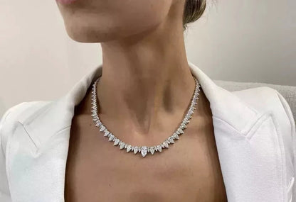 Amira Tennis Lab-Grown Diamond Necklace