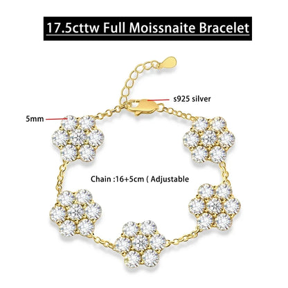 Riley Moissanite Bracelet