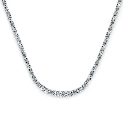 Cleo Moissanite Tennis Necklace