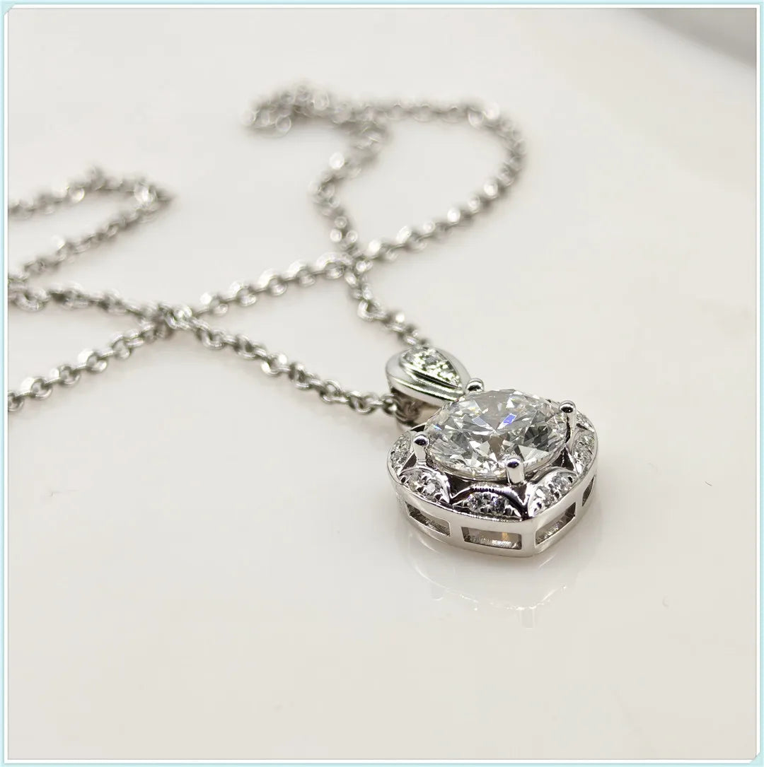 Isla Lab-Grown Diamond Heart Necklace