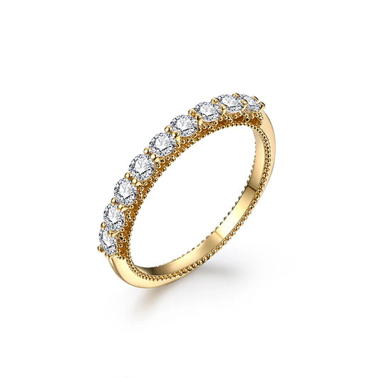 Jana Moissanite Ring
