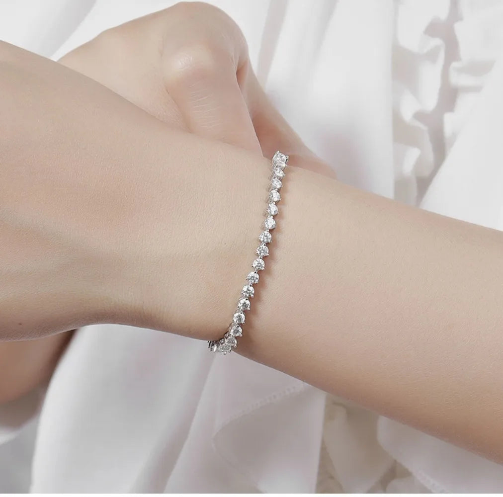 Naomi Moissanite Tennis Bracelet