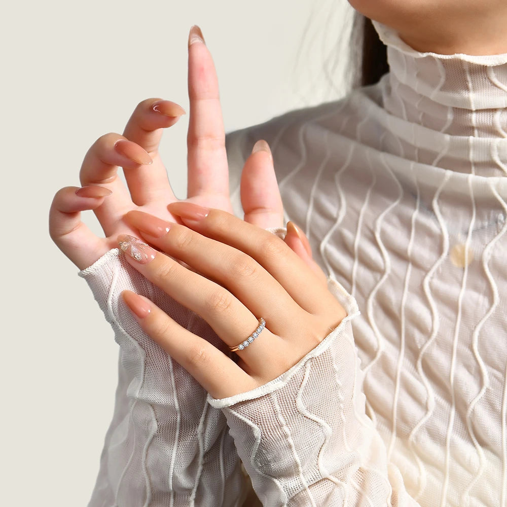 Jana Moissanite Ring