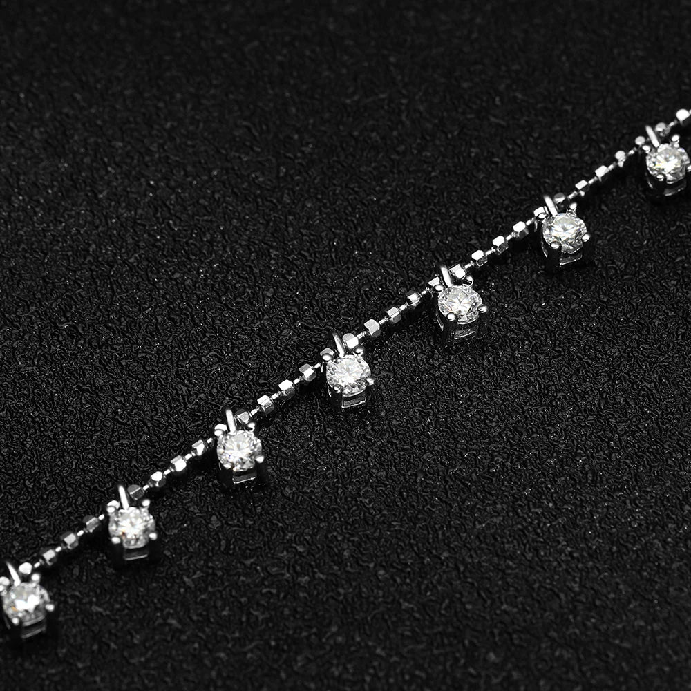 Skye Moissanite Brilliant Necklace