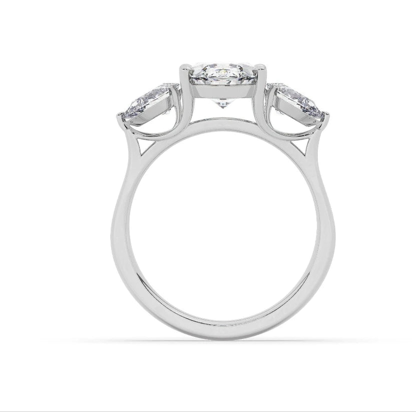 Mirella Solitaire Lab-Grown Diamond Oval Cut Ring