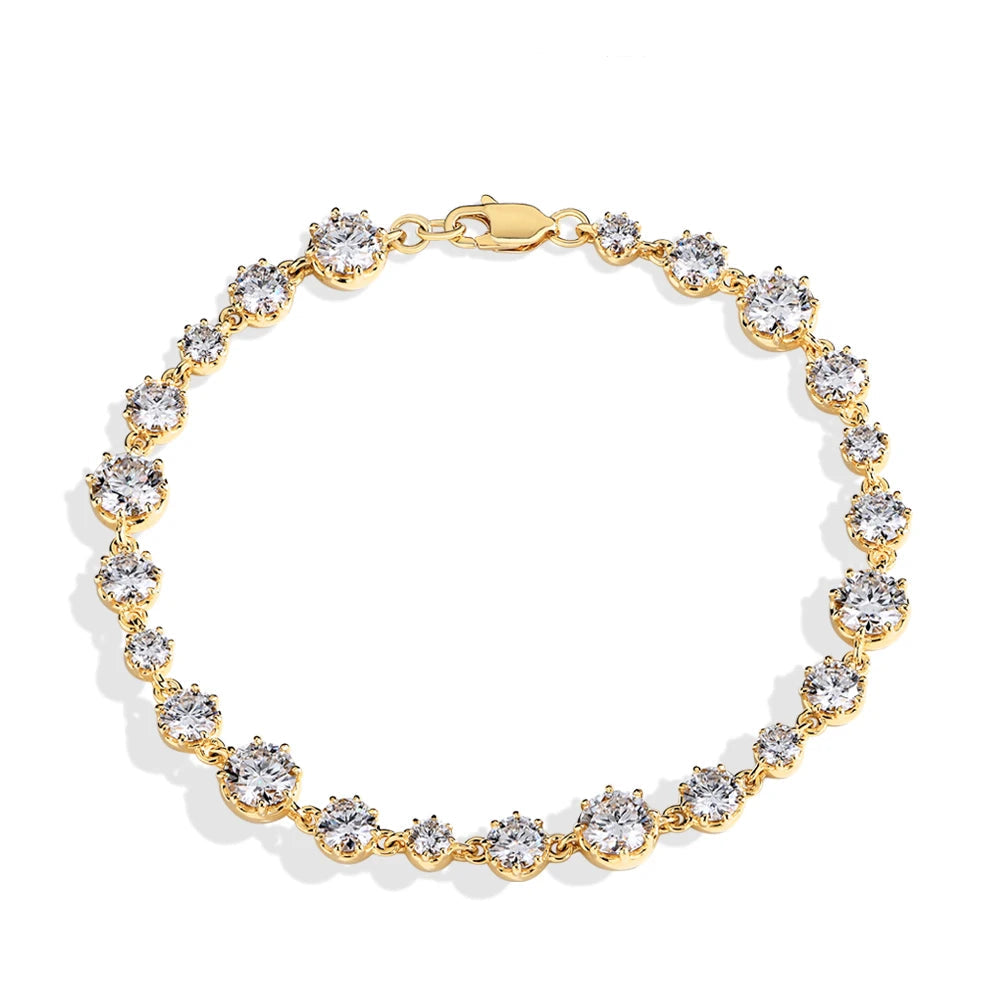 Selene Moissanite Tennis Bracelet