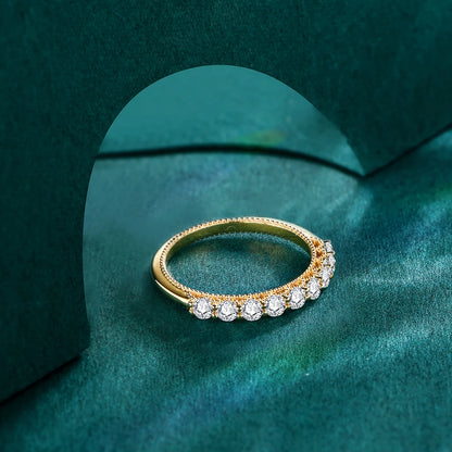 Jana Moissanite Ring