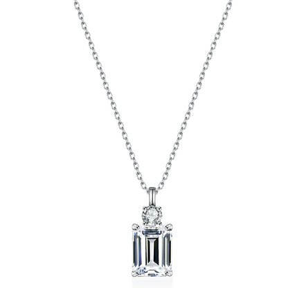 Indigo Moissanite Necklace