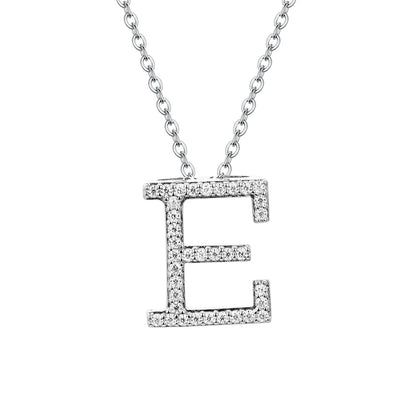 Letters Moissanite Necklace