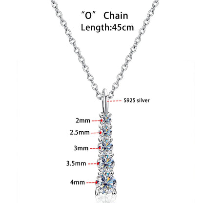 Phoenix Moissanite Necklace