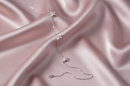 Dalitso Butterfly Marquise-Cut Moissanite Necklaces