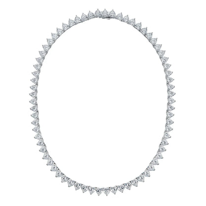Ariel High Carbon Diamond Necklace