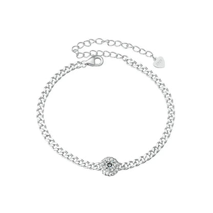 Juliette Adjustable Moissanite Bracelet