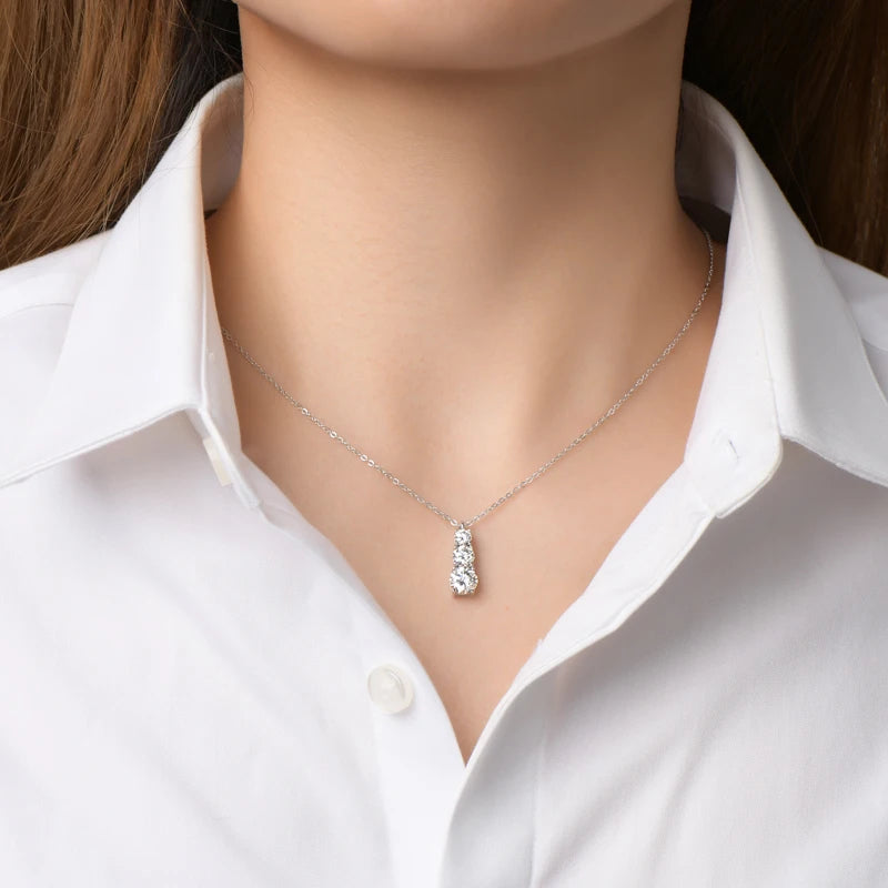 Carine Moissanite Necklace