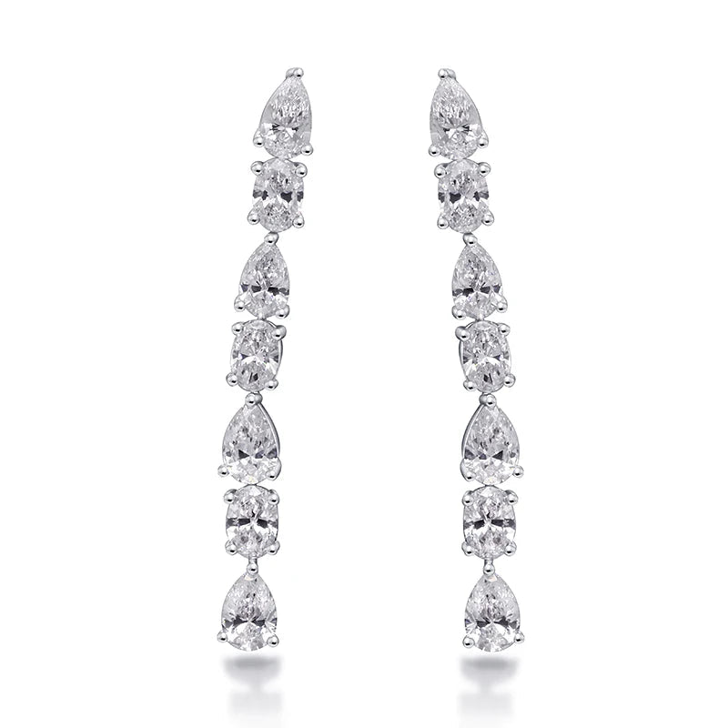 Sofia Oval/Pear Cut Lab-Grown Diamond Earring