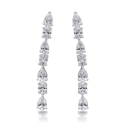 Sofia Oval/Pear Cut Lab-Grown Diamond Earring