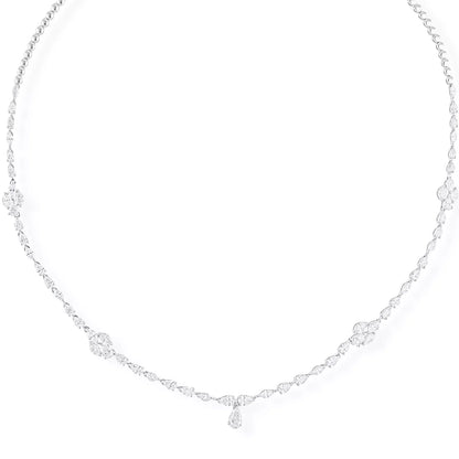 Valentina Pear and Marquise Cut Lab-Grown Diamond Necklace