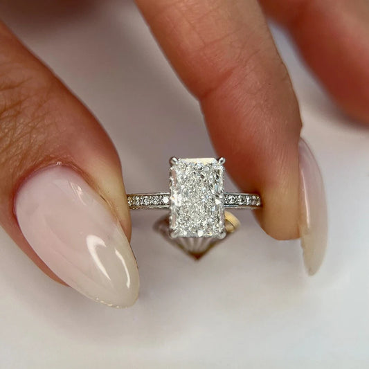 Celestia Radiant Cut Lab-Grown Diamond Ring